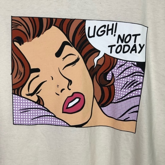 Goodie two sleeves  “not today” graphic tee shirt - Picture 10 of 11